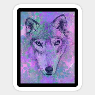 wolf Sticker